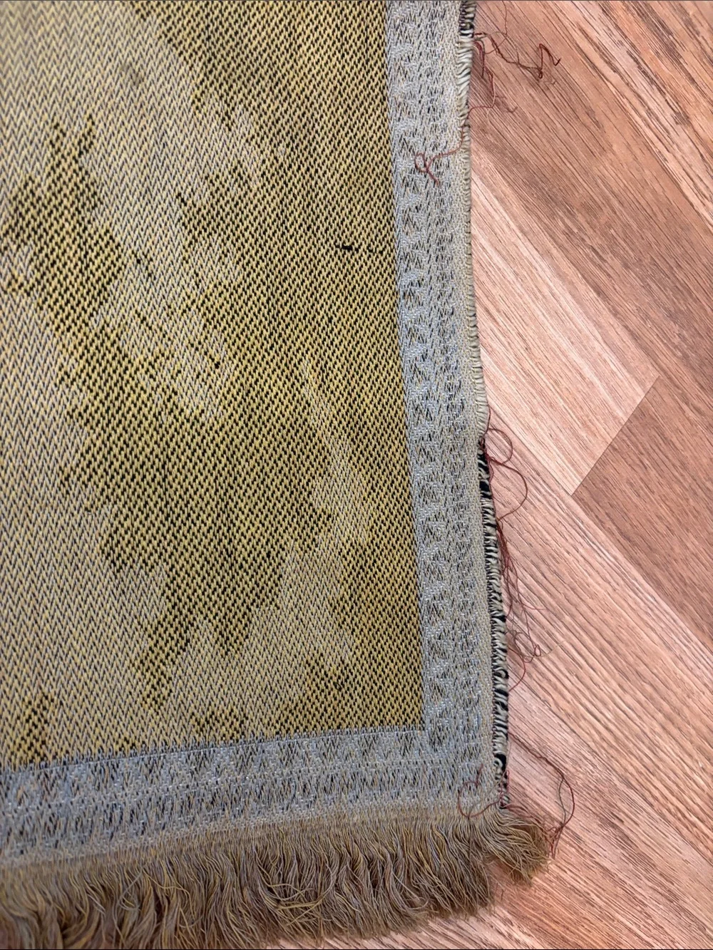Vintage Venezia Beige and Black Venetian Gondola Wall Tapestry